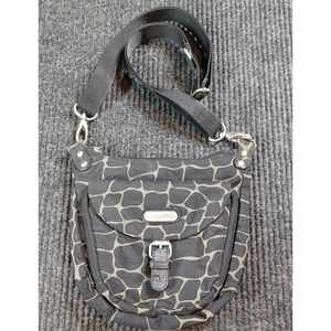 Baggallini‎ Mini Giraffe AOP Crossbody Bag w/Removable/Adjustable/Belt Strap